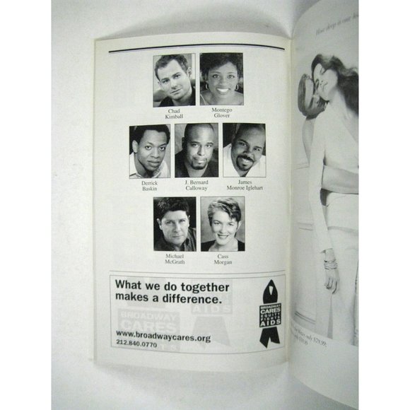 Memphis Playbill 2010 Shubert Theatre Ticket Chad Kimbell Montego Glover McGrath - Picture 7 of 11